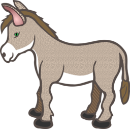 Cute and Adorable Donkey PNG Images with Transparent Background - Free Download!