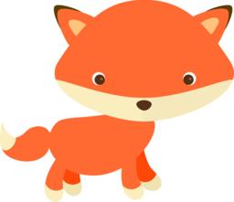 Cute and Free PNG Images of Adorable Foxes in Vector Format with Transparent Background for Graphic Designers and Advertisement Banners