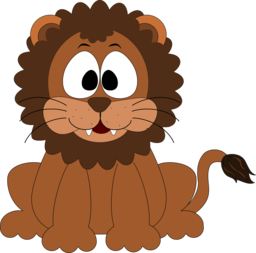 Cute Loin Cartoon Vectors with Transparent Background – Free Download PNG Images for Graphic Design and Advertising