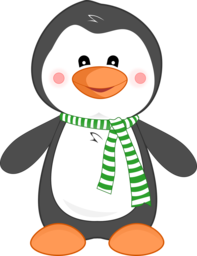 Cute Penguin Graphics: Free Vector PNG Images with Transparent Backgrounds for Graphic Design and Advertising