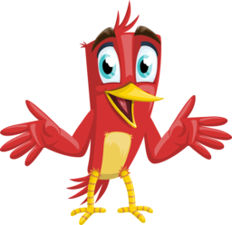 Cute and Happy Bird PNG Images with Transparent Background for Graphic Design and Advertising