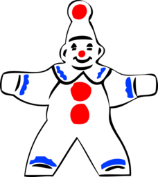 Colorful Clown Images for Vibrant Celebrations: Free Downloadable Vector PNGs with Transparent Backgrounds