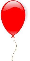 Get the Party Started with Colorful Red Balloon PNG Images - Free Download Now!