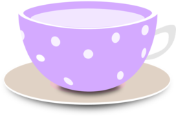Get Creative with Stunning Purple Tea Cup PNG Images for Graphic Design