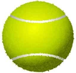 Get your game on with our free tennis ball vector images