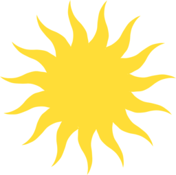 Find the Perfect Blazing Sun PNG Image with Transparent Background - Free Download!