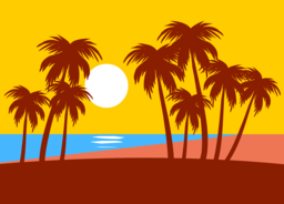 Find stunning graphics with our free Sun & Beach PNG images in transparent background