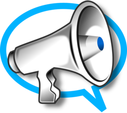 Download Free Megaphone and Speech Bubble PNG Images with Transparent Background for Graphic Design and Advertising