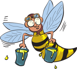 Free Bee PNG Images with Transparent Background - Download Now!