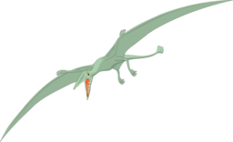 Dinosaur and Bird PNG Images with Transparent Background for Creative Graphic Designers