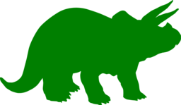 Download High-Quality Triceratops Silhouette PNG Images with Transparent Background
