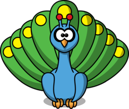 Stunning Peacock PNG Images with Transparent Background: Perfect for Graphic Design and Advertising
