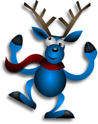 Get into the Holiday Spirit with Free Reindeer PNG Images for Graphic Design and Advertising