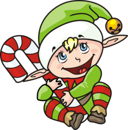 Download Festive and Whimsical Christmas Elf PNG Images with Transparent Backgrounds for Graphic Design and Advertising!