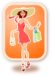 Stylish Shopping with Free PNG Images of Bags, Hats, and Girls with Transparent Backgrounds for Graphic Design