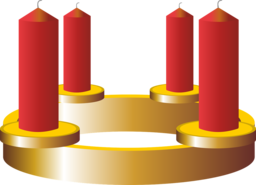 Get your festive fix with free transparent Advent wreath PNG images