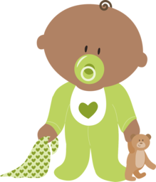 Free PNG Images for Baby Girl Designs with Transparent Backgrounds.