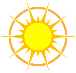 Stunning Sun and Beach Vector Images in PNG Format with Transparent Background - Free Download for Graphic Designers