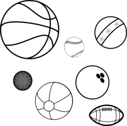 Get Creative with Free PNG Images of Sports Balls with Transparent Background!