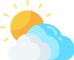 Stunning Cloud and Sun Beach Images in PNG Format with Transparent Backgrounds - Perfect for Graphics, Banners, and Advertising