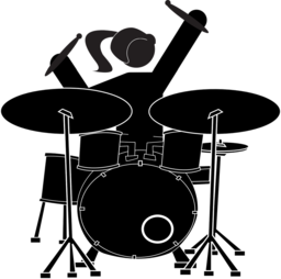Get Free High-Quality PNG Images of Girl Drummers and Drum Sets with Transparent Background for Graphic Design and Advertising!