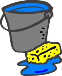 Sponges, Buckets, and Pails: Free PNG Images with Transparent Background for Graphic Design