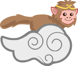 Stunning Monkey King and Cloud PNG Images with Transparent Background – Free Download for Graphic Design and Advertising