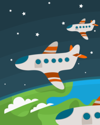 Sky-high Quality: Free Downloadable Transparent PNG Plane and Aircraft Vectors with Cloudy Backdrops for Stunning Graphics