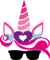 Explore magical unicorns and flower crowns with our collection of free PNG images - perfect for graphic design, web design, promotion, and more!