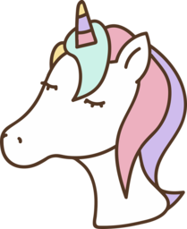 Get Creative with our Cute Hand-Drawn Unicorn PNG Images - Free Downloads with Transparent Backgrounds for Web Design, Banner Ads, and More!