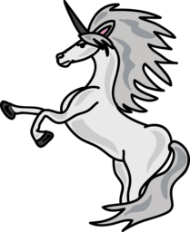 Unleash Your Imagination with Free PNG Images of Fantasy Horned Creatures like Unicorns - Perfect for Graphics, Web Design, Advertising, and More!